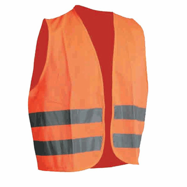Reflexní vesta LYNX, oranžová, XL
