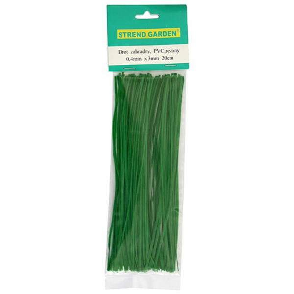 GardenTwist PVC drát 0,4x3 mm, L-300 mm, vázací, balení. ...