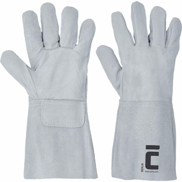 MERLIN rukavice 11/XXL, kůže, hovězí kůže, svařování