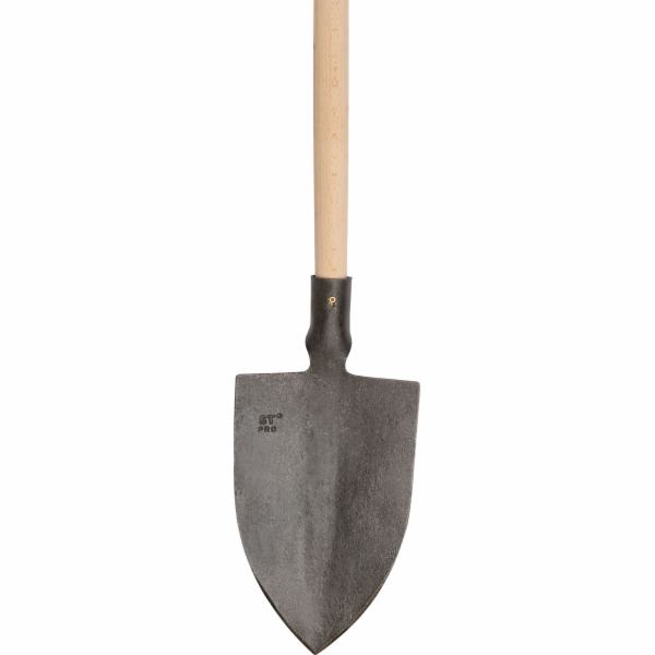 Rýč Gardex 1450 g, špičatý, rovná dřevěná násada