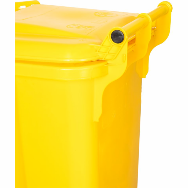 Kontejner MGB 120 litrů, plast, žlutý 1018, HDPE, popelní...