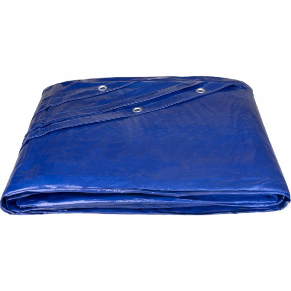 Tarpaulin plachta Poolco 4,5 m ,120 g/m krycí modrá kulat...
