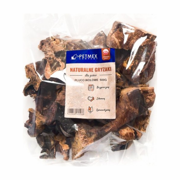 PETMEX Płuco wołowe 500g