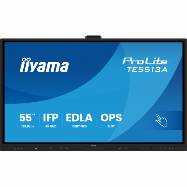 55" iiyama TE5513A-B2AG:IPS,4K,40P,EDLA