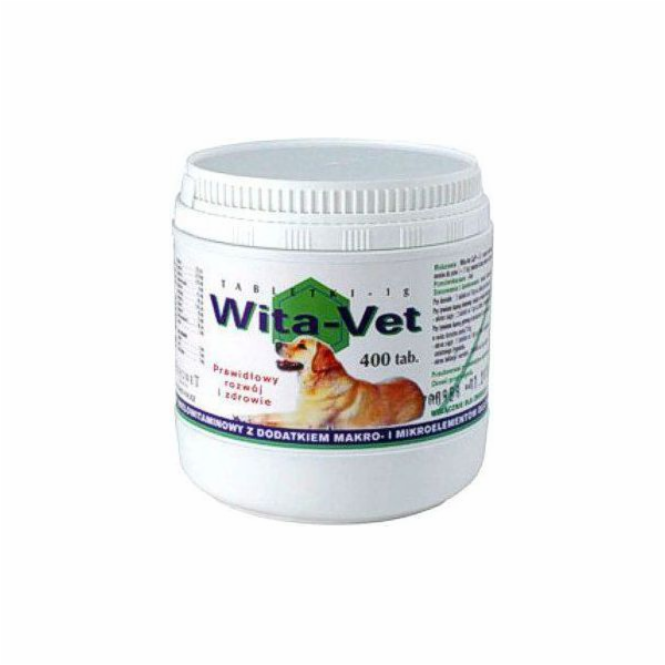 EUROWET Wita-Vet Complex - doplňky stravy pro psy - 400 t...