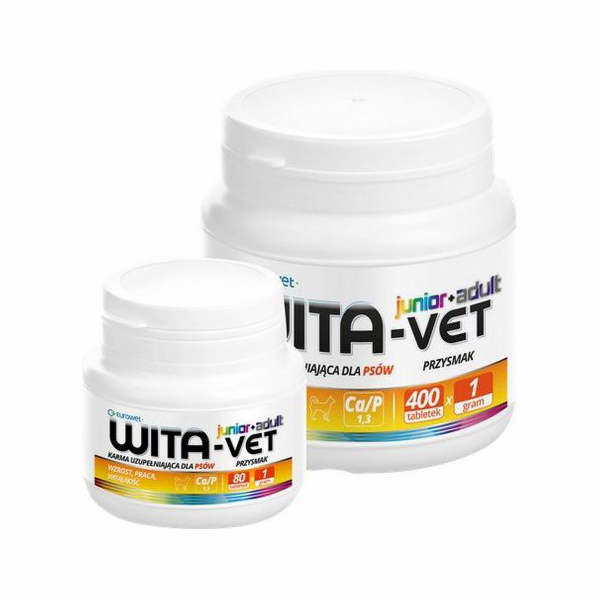 EUROWET Wita-Vet Complex - doplňky stravy pro psy - 80 ta...