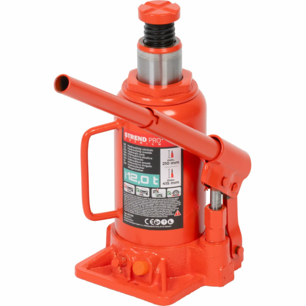 Zvedák Strend Pro Premium, 12 tun, 210-415 mm, hydraulický