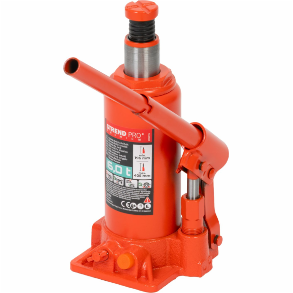Zvedák Strend Pro Premium, 06 tun, 196-405 mm, hydraulický
