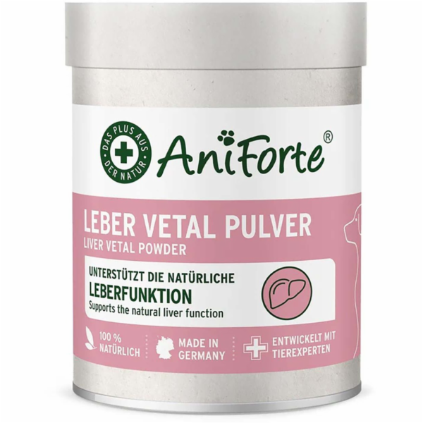 ANIFORTE Liver vetal powder - doplňky stravy pro psy - 100g