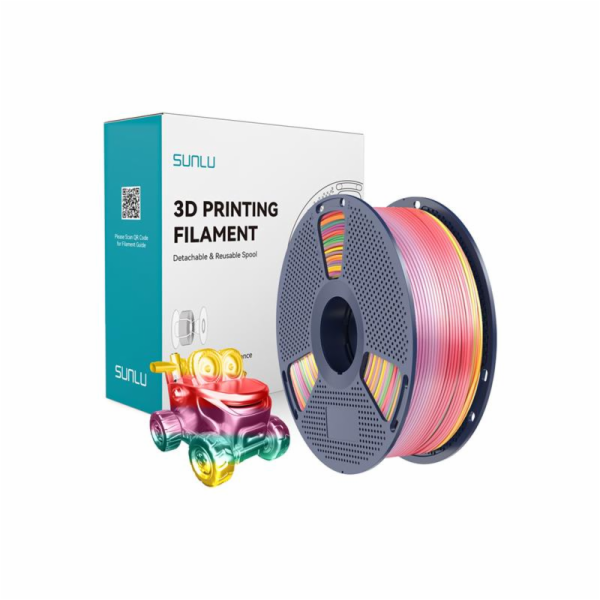 Filament Sunlu PLA+ Silk (Rainbow 01)