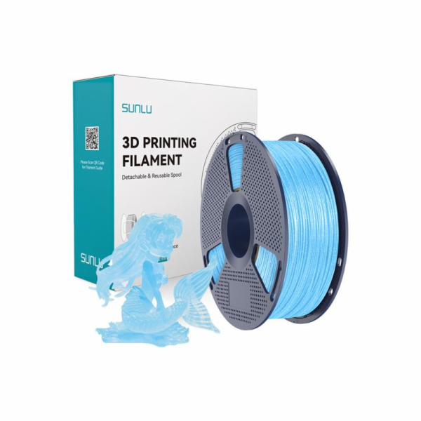 Filament SUNLU PLA (lesklá modrá)