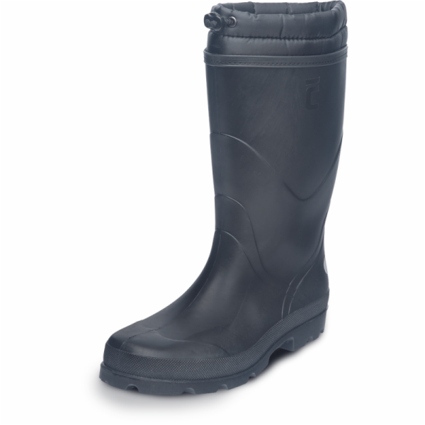 Holínky FROSTWELL, černé 43, PVC, zahradní