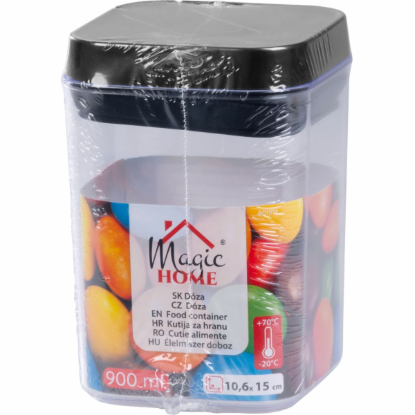 Dóza MagicHome, so silikónovým tesnením, 900 ml, 106x106x...