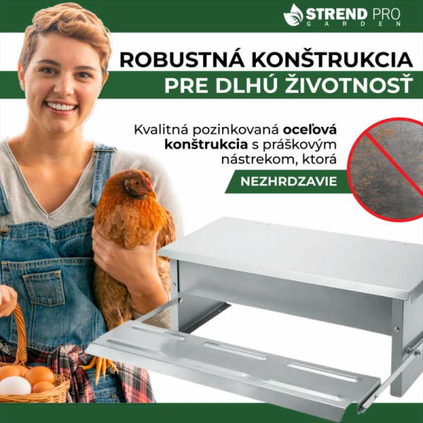 Kŕmitko Strend Pro, pre hydinu, automatické, nášľapné, ma...