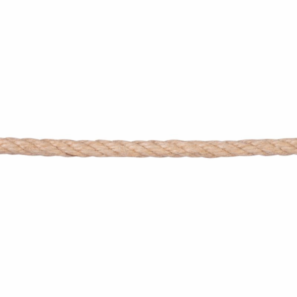 Lano Strend Pro Premium, jutové, prírodné, 10 mm, stáčané...