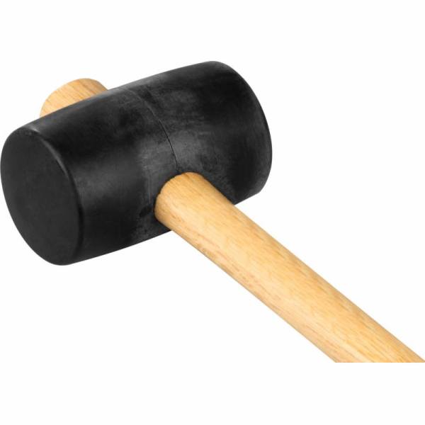 Kladivo Strend Pro 340 g, gumové, Blackhead, dřevěná rukojeť