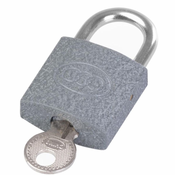 Xlocker GrayXT 025 mm, visací zámek, šedý