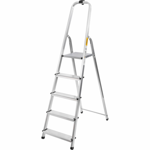 Schůdky Strend Pro AL-D5, 5 schůdků, nosnost 125 kg, Alu