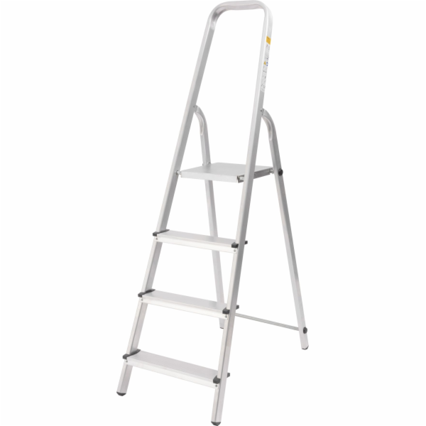 Schůdky Strend Pro AL-D4, 4 schůdky, nosnost 125 kg, Alu