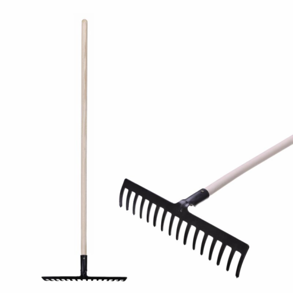 Zahradní hrábě Strend Pro Premium R-606, 16 zubů, kované,...