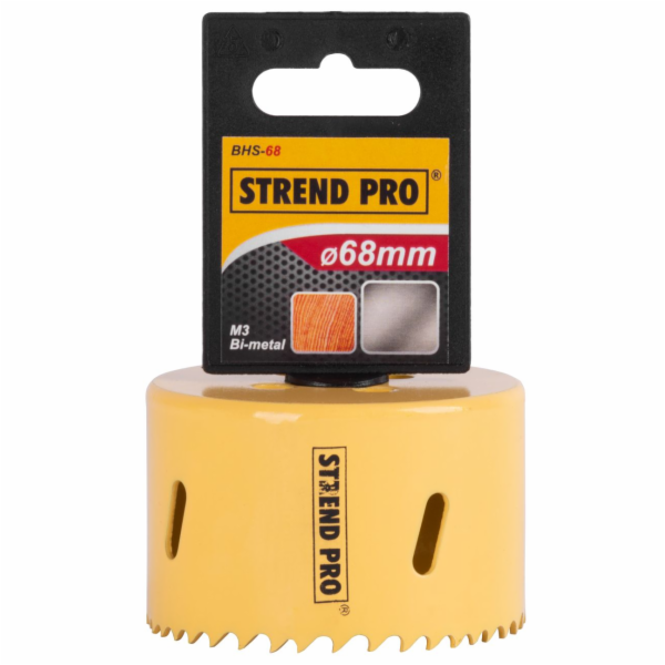 Strend Pro BHS44, 68 mm, M3 Bi-metal, kovová korunka, pila