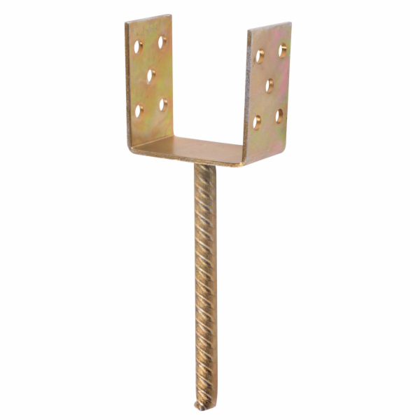Podpěra pro hranoly CSU, 140 mm, Zn, zápustná patka