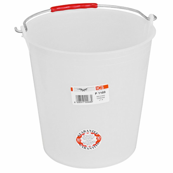 Vědro ICS P1109, 9 litrů, bílé