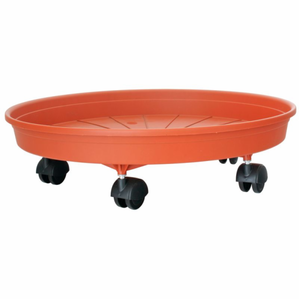ICS MARGHERITA 35 cm, kulatý, vozík na kolečkách, terakota