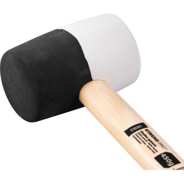 Kladivo Strend Pro HM232 450 g, 300 mm, guma, BlackWhiteH...