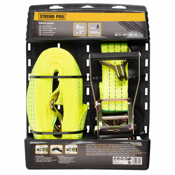 Strend Pro TR-709 upínací popruh, ráčnový popruh, 50 mm, ...