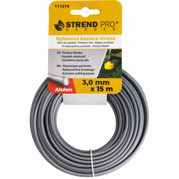 Žací hedvábí Alulon ADR 3,0 mm, L-15 m, kulaté