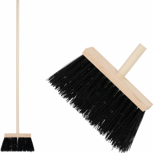 Koště Geco Indust Black WH, 240 mm, průmyslové, černé, s ...