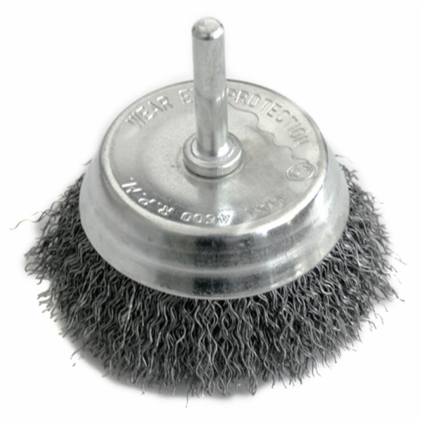 Strend Pro kartáč CCB-509, 75 mm, hrncový kartáč, vlnitý,...