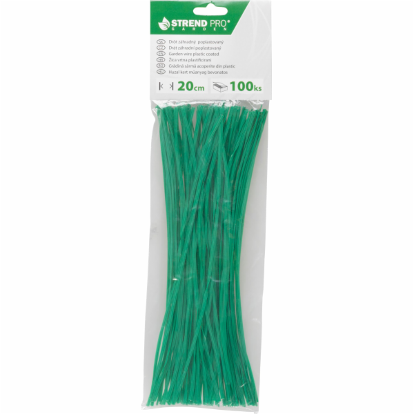 GardenTwist PVC drát 0,4x3 mm, L-200 mm, vázací, balení. ...