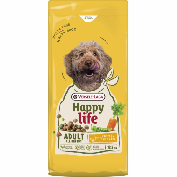 VERSELE-LAGA Happy life Chicken - suché krmivo pro psy - ...