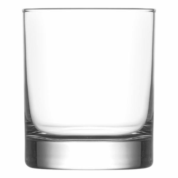Pohár Ada, LAV, sklenený, na whisky, 320 ml, 79x93 mm, ba...