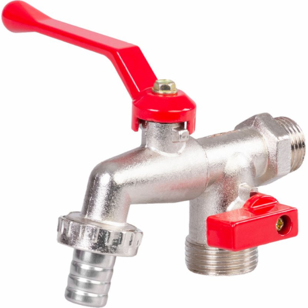 Ventil na vodu Strend Pro, 3/4"-3/4"-1/2", dvojitý, záhradný