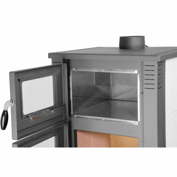 Kachle Pro TAURUS Ceramic, bílá, 12 kW, 120 mm, s troubou...