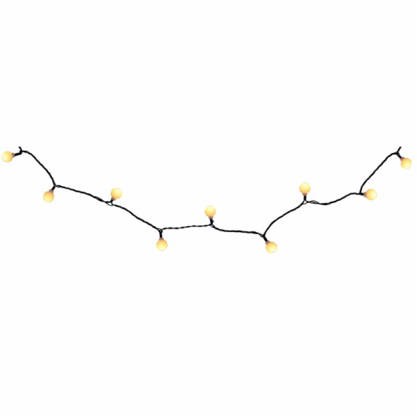 Reťaz MagicHome Vianoce Cherry Balls, 100x LED teplá biel...