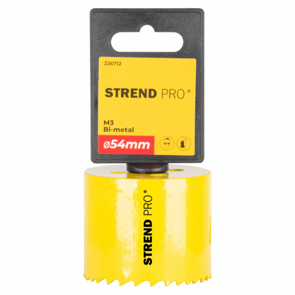 Strend Pro BHS44, 54 mm, M3 Bi-metal, kovová korunka, pila