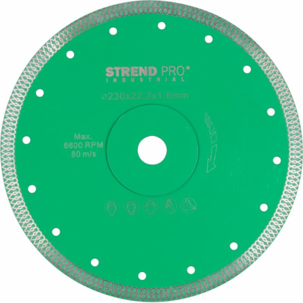 Strend Pro Industrial 230x22,2x1,8 mm, diamantový kotouč,...