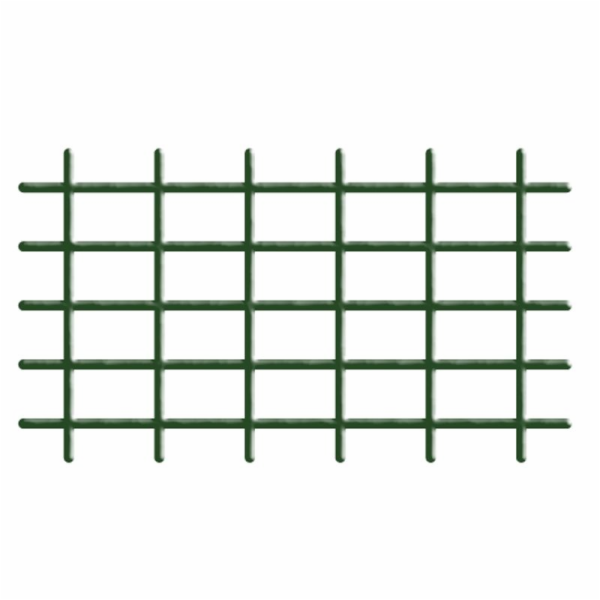 Zahradní mřížka MEK6 145x72,5 cm, 4/4,7 mm, PVC/ocel, opo...