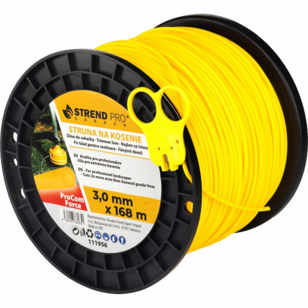 Žací struna ProCom Force 3,0 mm, cívka L-168 m, kulatá