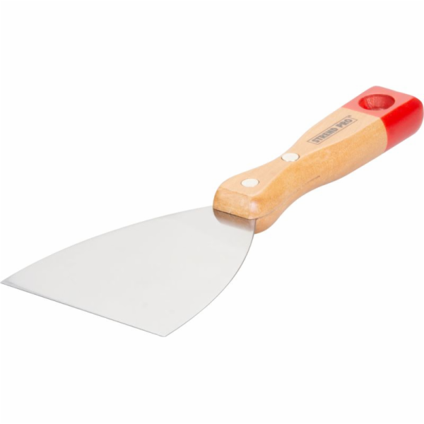 Stěrka Strend Pro S1008, 80 mm, ocel, dřevěná rukojeť