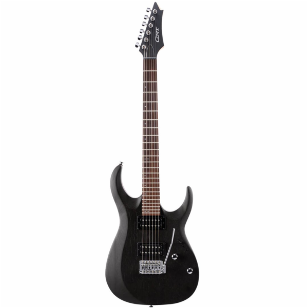 CORT X100 Open Pore Black - elektrická kytara