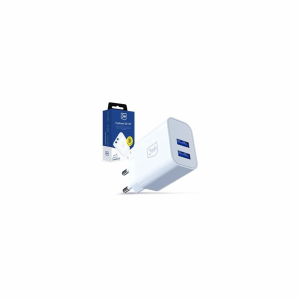 3mk FlowPower 10W 2.4A 2A White