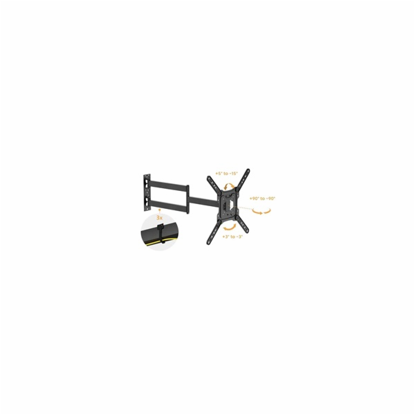 Otočný sklopný držák Tv Fiber Mounts Fugero
