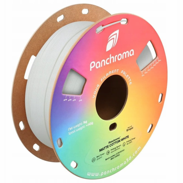 Polymaker Filament Panchroma PLA 1,75 mm, 1 kg - bavlněná...