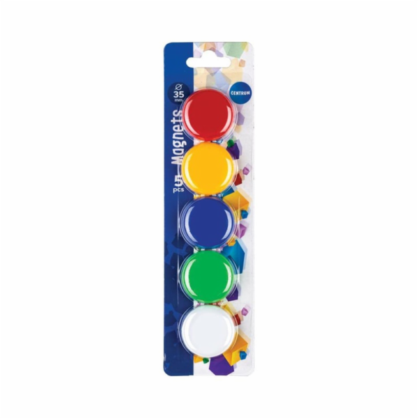 Magnety Centrum Europa, O 35 mm, 5 ks.