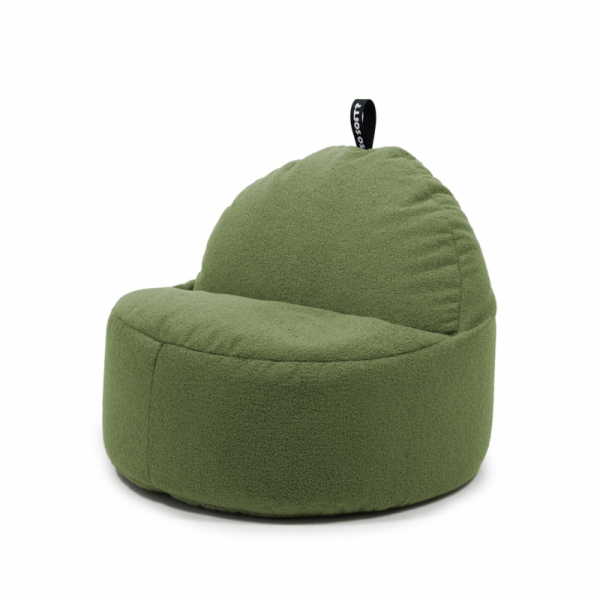 Sedací vak SoSoft Round XL, olivově zelený